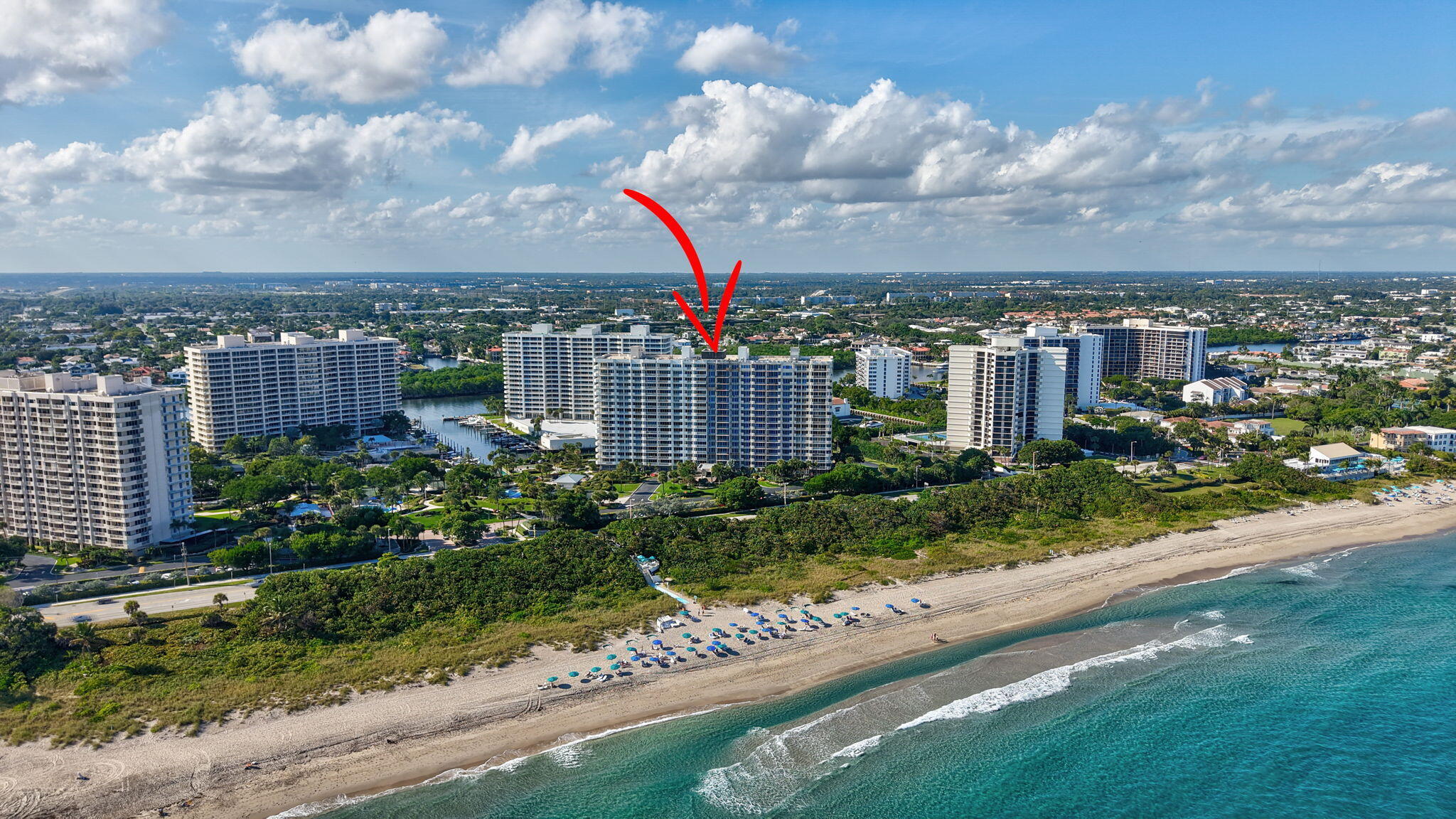 4301 North Ocean Boulevard, Unit 1206 Boca Raton, FL 33431 - Photo 2 of 71 45-web-or-mls-DJI_20251220142636_0576_D_