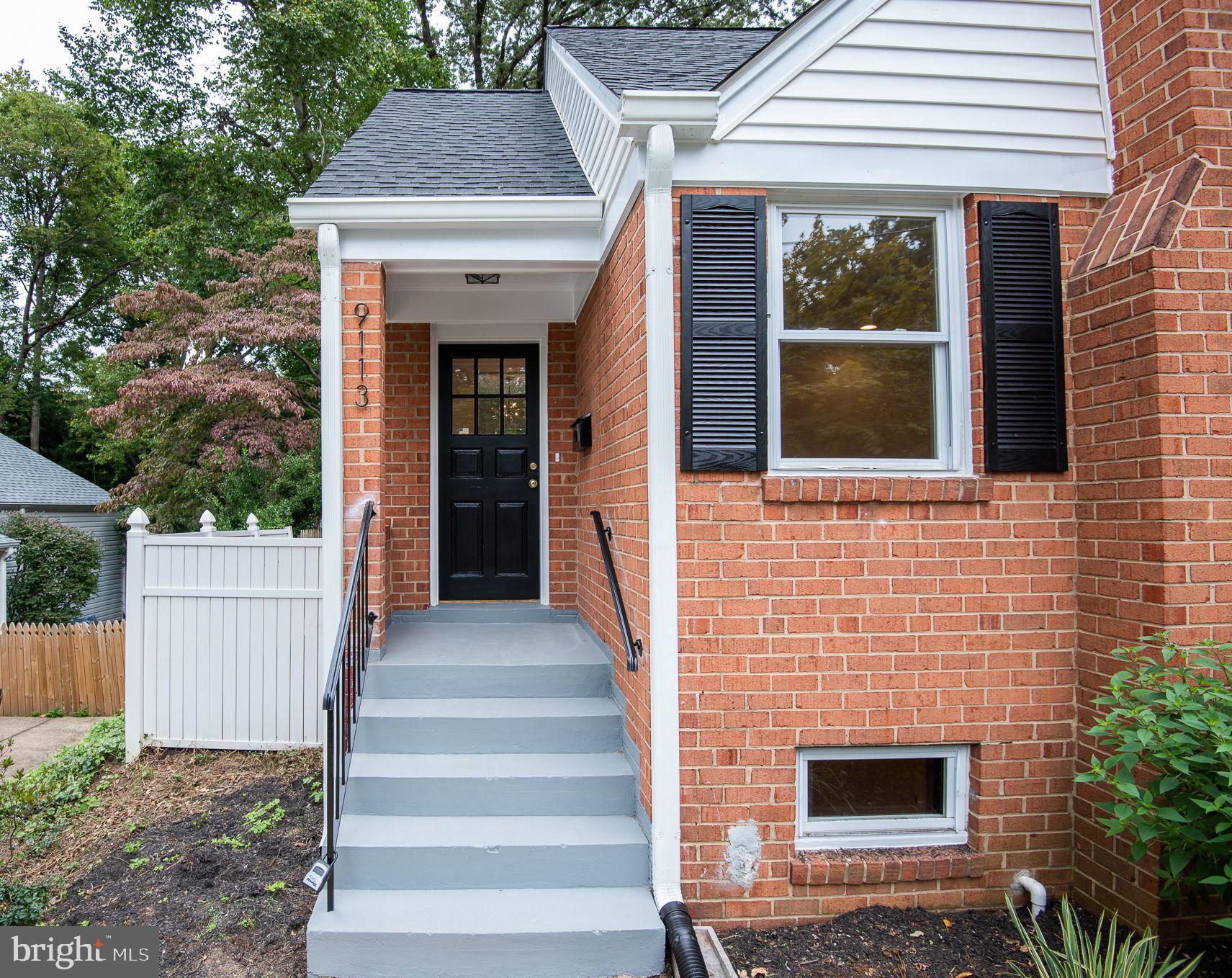 9113 Walden Road Silver Spring, MD 20901 - Photo 2 of 39 Covered Front Entry Door w New Door Chime