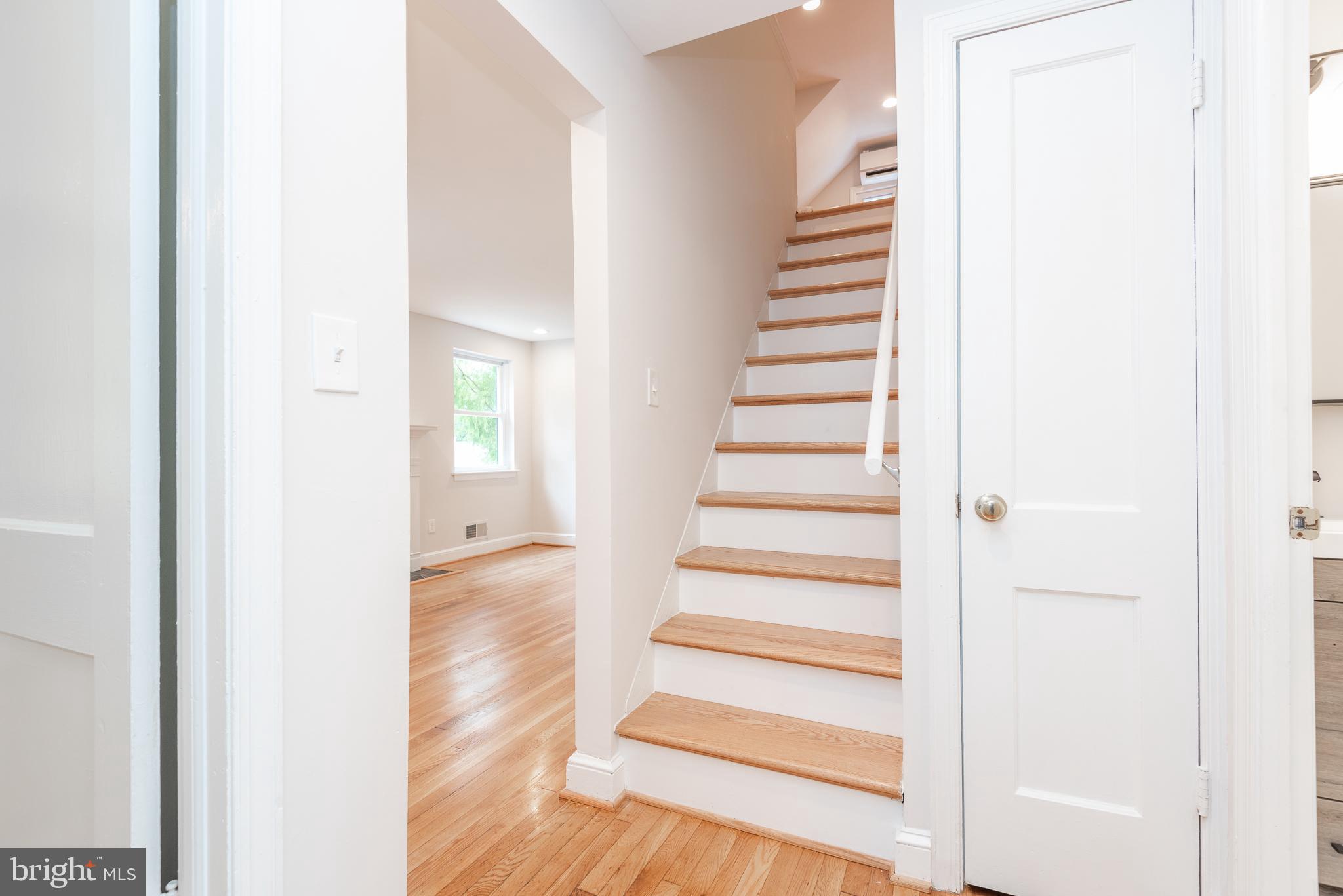 9113 Walden Road Silver Spring, MD 20901 - Photo 20 of 39 Staircase Up to Primary Bedroom & Sitting Area