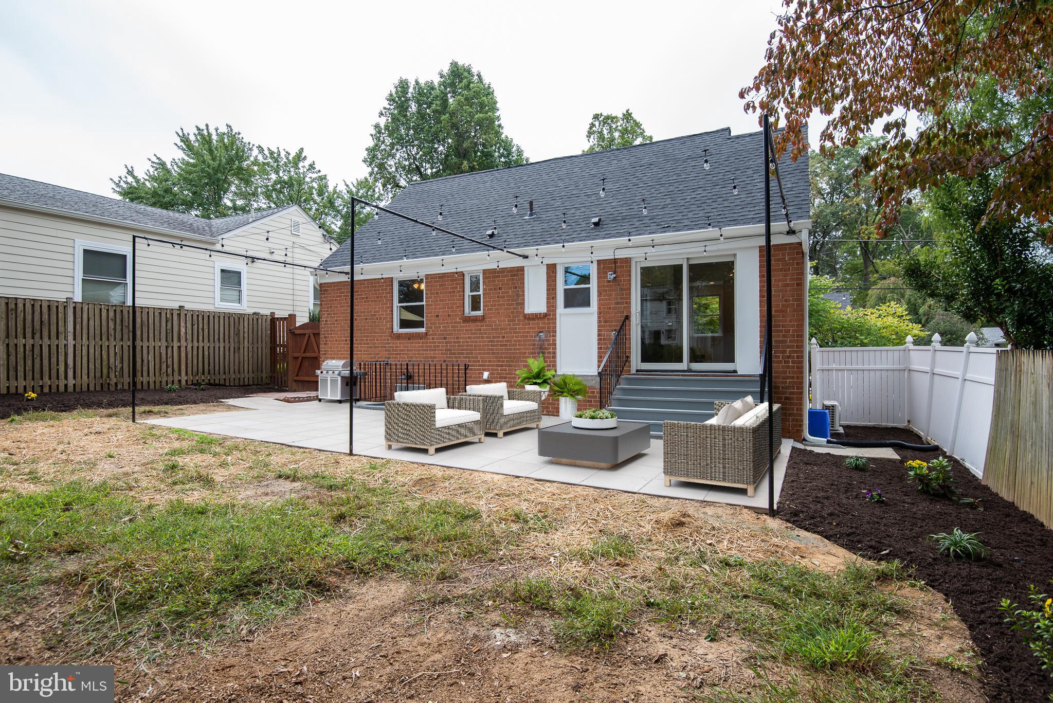 9113 Walden Road Silver Spring, MD 20901 - Photo 36 of 39 Virtual Stage Photo - Rear Porch - See next same