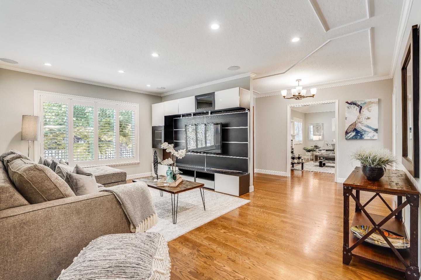 2275 Grant Road Los Altos, CA 94024 - Photo 11 of 66 a living room with furniture wooden floor and a large window