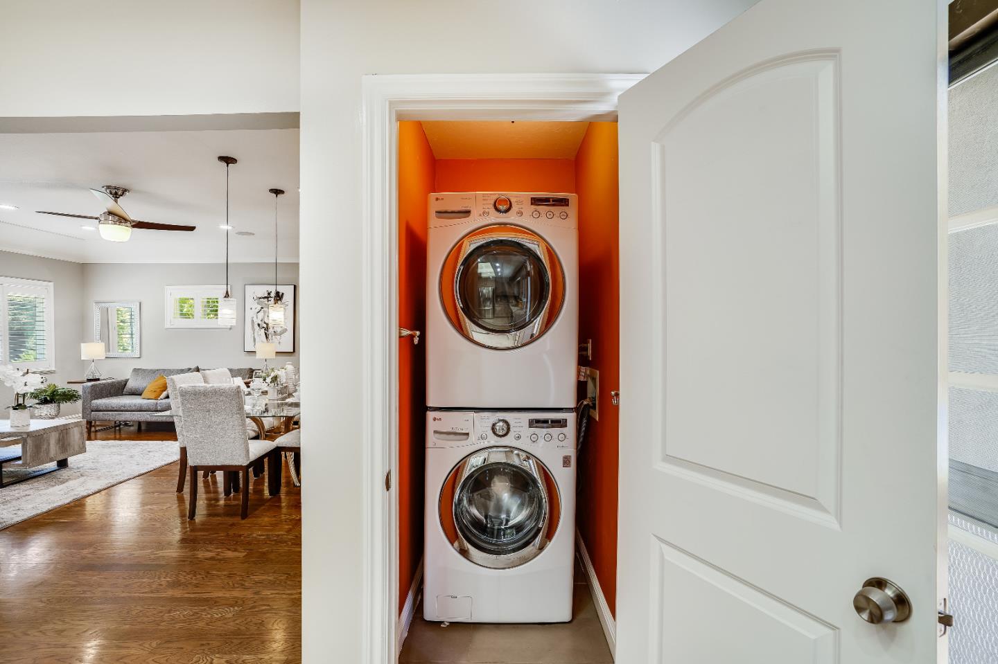 2275 Grant Road Los Altos, CA 94024 - Photo 47 of 66 a view of living room washer and dryer