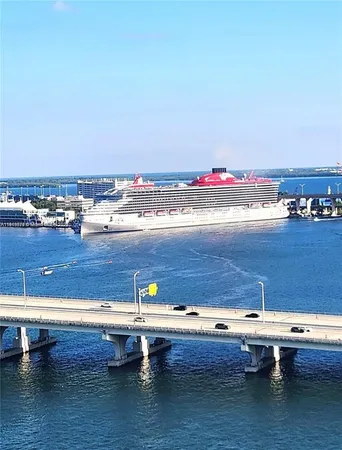 a view of a city from a lake