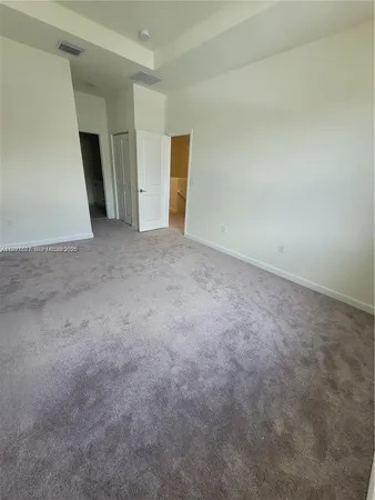 a view of empty room