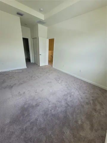 a view of empty room