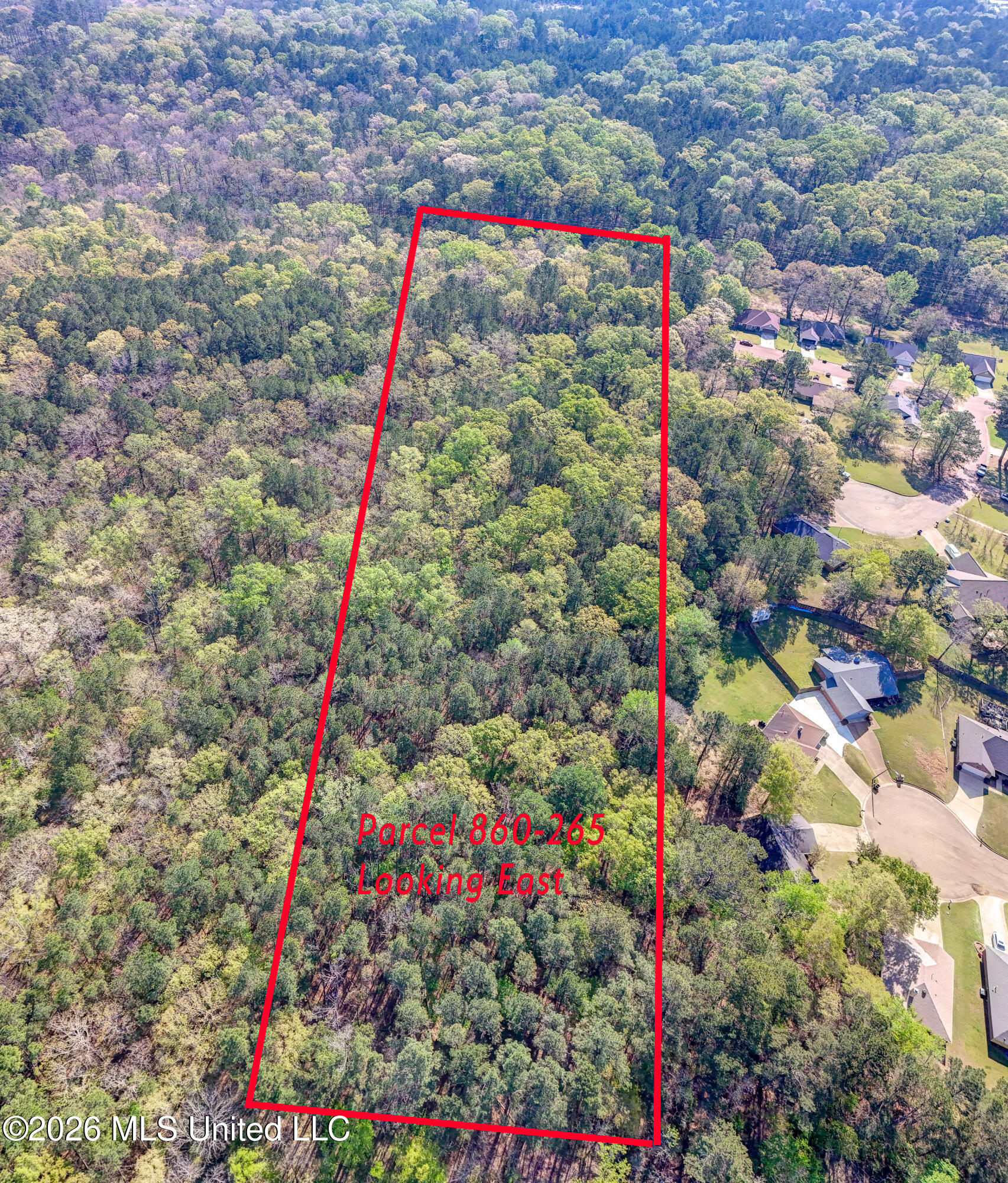 0 Elton Road Jackson, MS 39212 - Photo 5 of 7 Parcel 860-265 Looking East-Edit