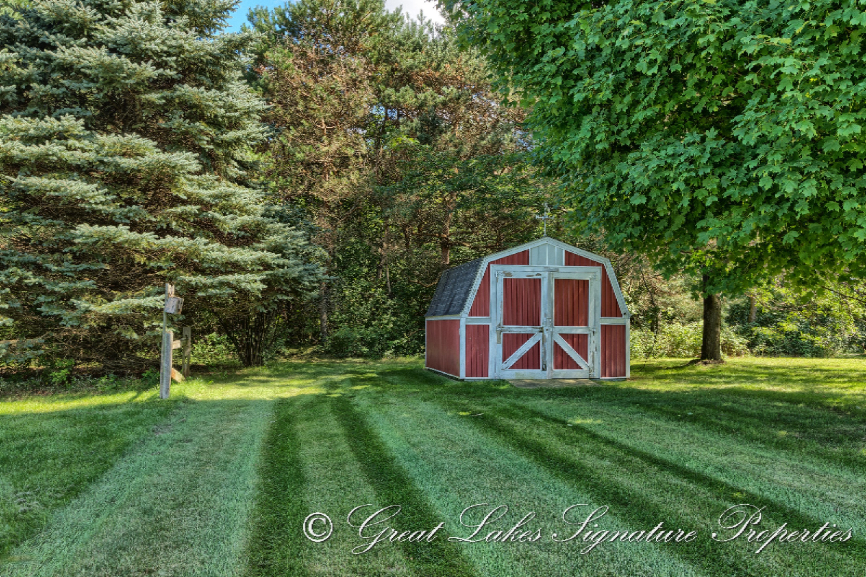 722 North State Road Belding, MI 48809 - Photo 38 of 42 38 Back Yard Shed