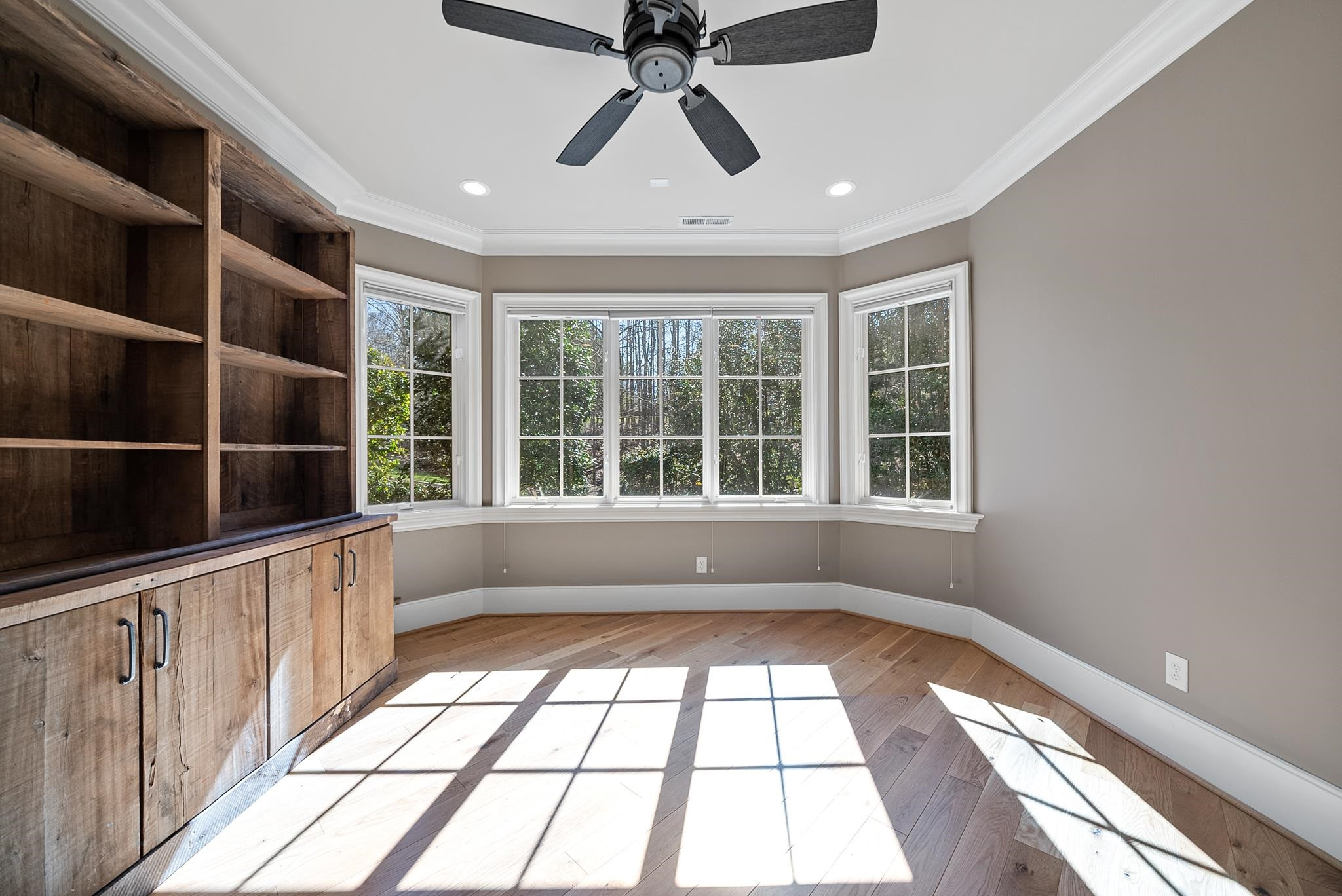 6009 Over Hadden Court Raleigh, NC 27614 - Photo 39 of 53 Great for teens bedroom or office. Lots of natural lighting and built-in shelves. Bedroom/Office