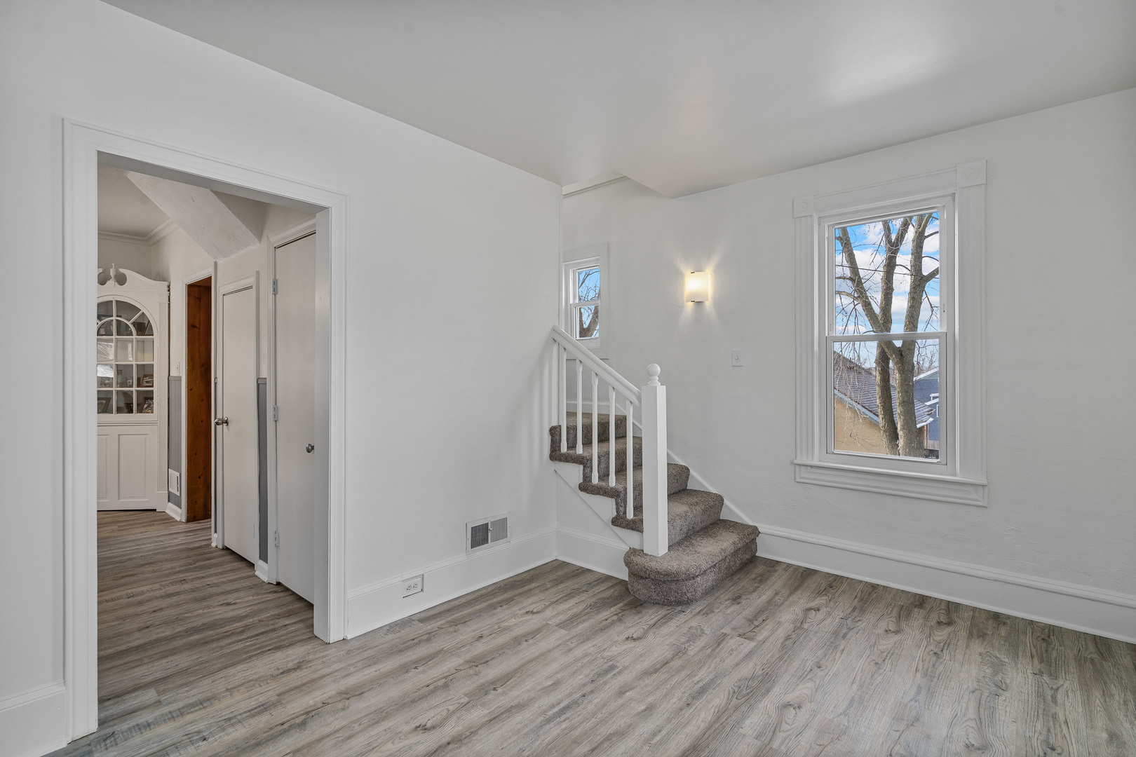 501 South Hamilton Street Lockport, IL 60441 - Photo 8 of 45 wooden floor in an empty room with a window
