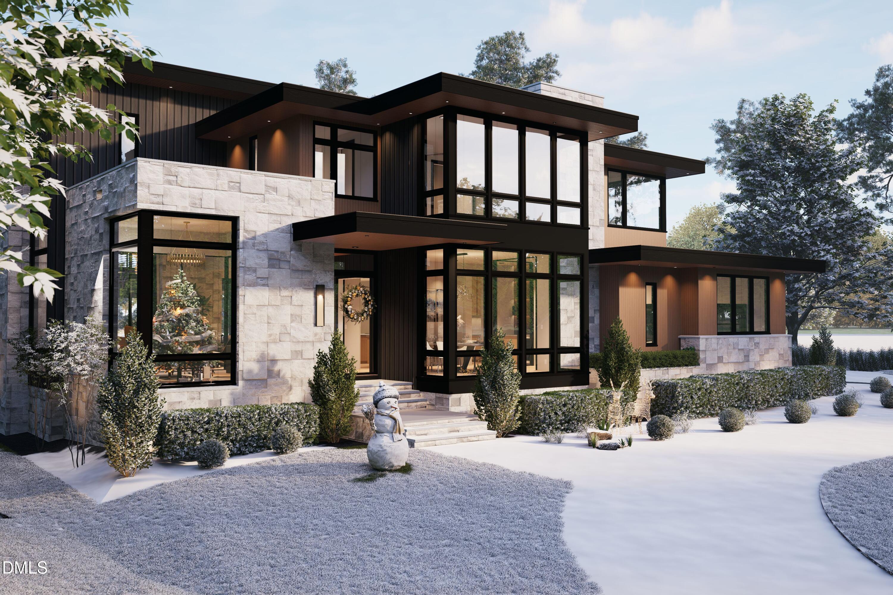 front view of a house