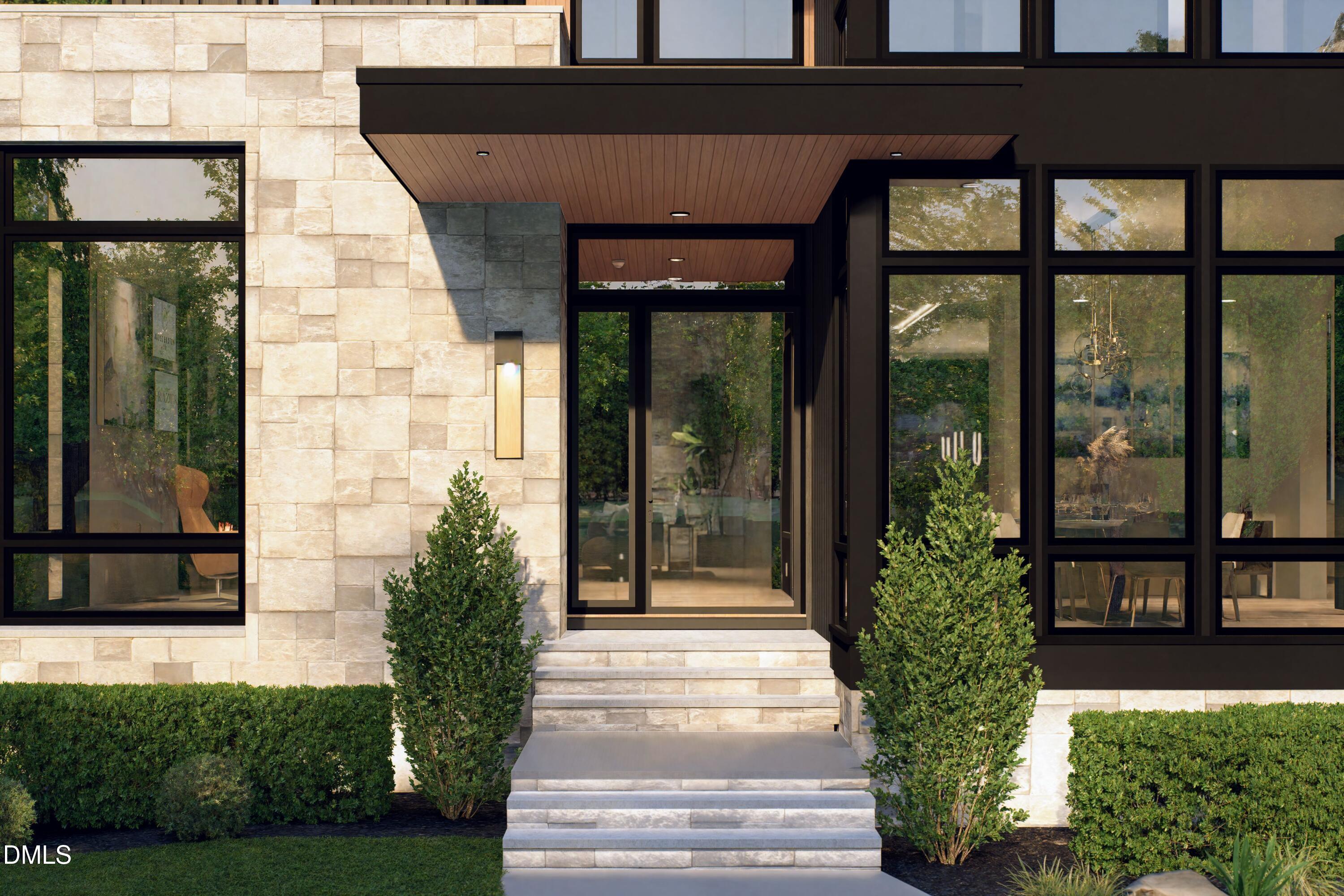 206 Lynwood Lane Raleigh, NC 27609 - Photo 15 of 33 a front view of a house