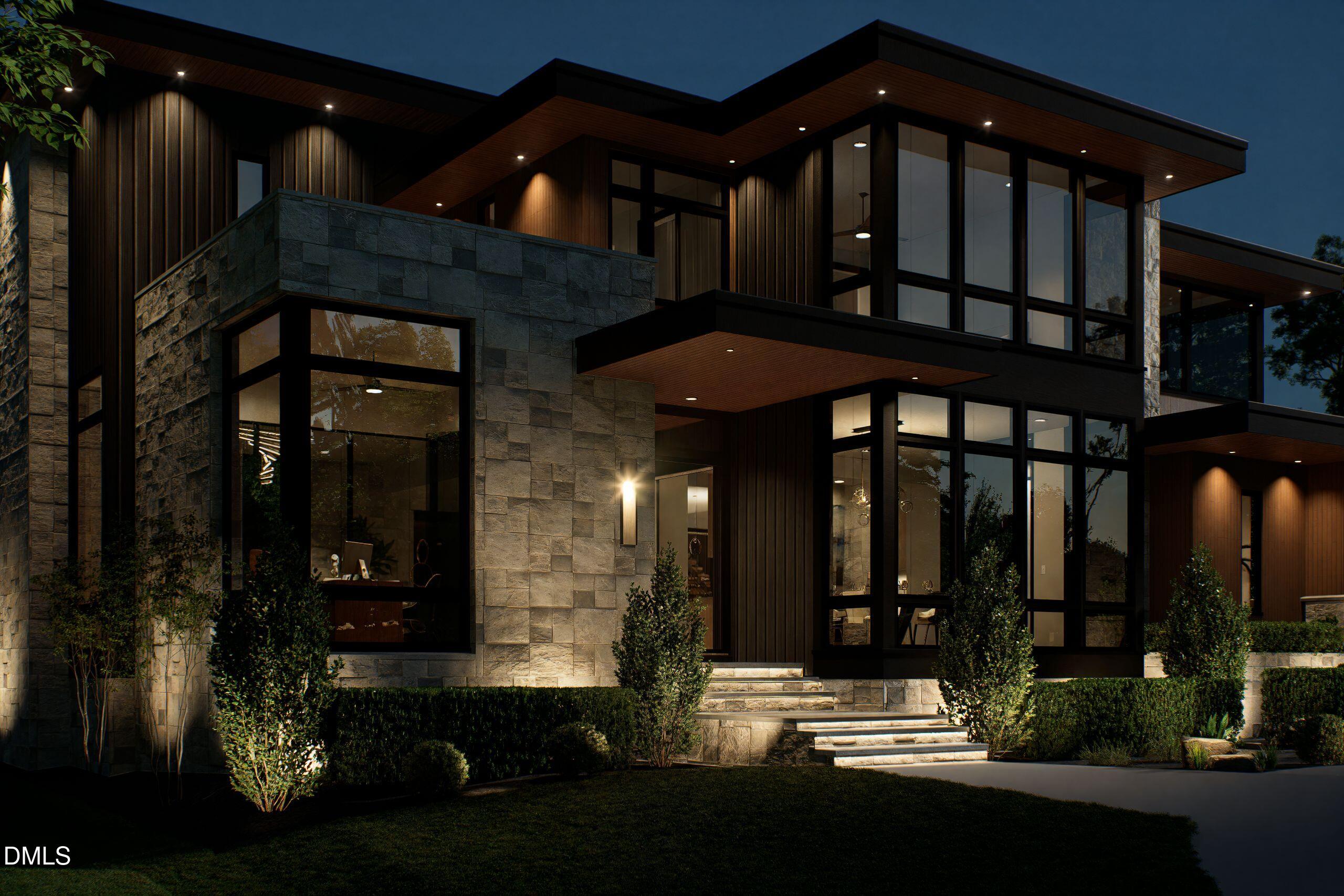 206 Lynwood Lane Raleigh, NC 27609 - Photo 4 of 33 a view of a building with street view