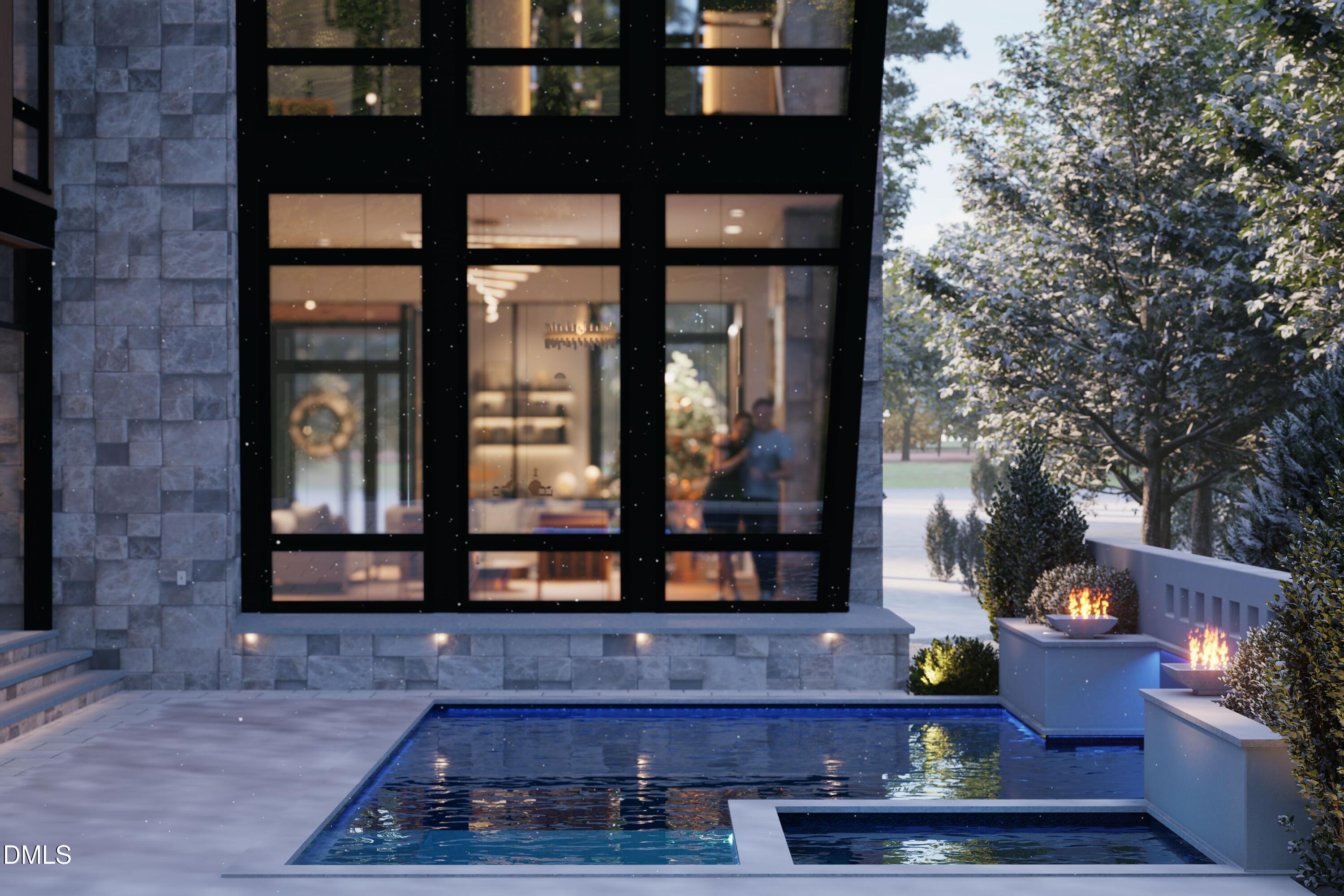 206 Lynwood Lane Raleigh, NC 27609 - Photo 6 of 37 a living room with furniture