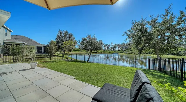 a view of an empty room and closet area