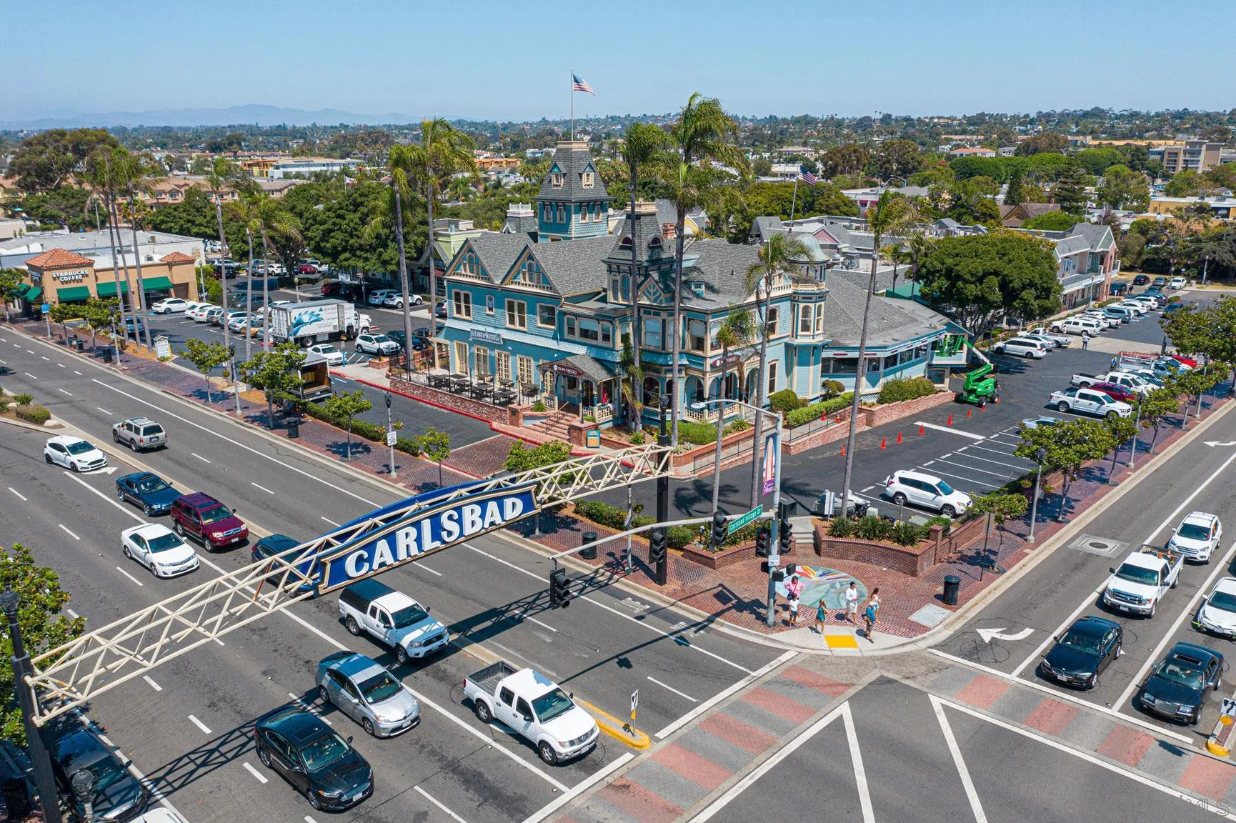 345 Oak Avenue Carlsbad, CA 92008 - Photo 21 of 21 an aerial view of a city
