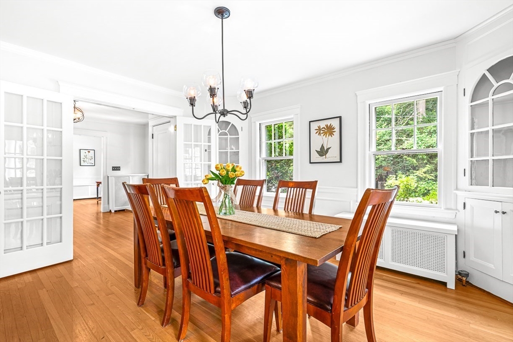34 Rangeley Road Winchester, MA 01890 - Photo 22 of 42 a view of a dining room with furniture window and wooden floor