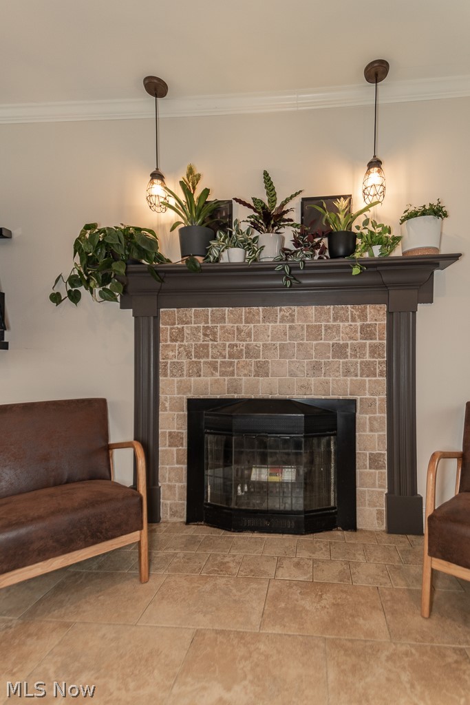 952 Lander Road Cleveland, OH 44143 - Photo 8 of 34 WOOD BURNING FIRE PLACE
