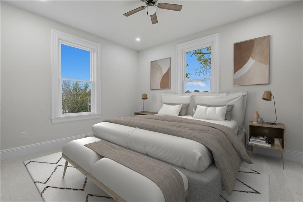 205 Spring Street Oakdale, PA 15071 - Photo 26 of 50 a bedroom with a bed and a window