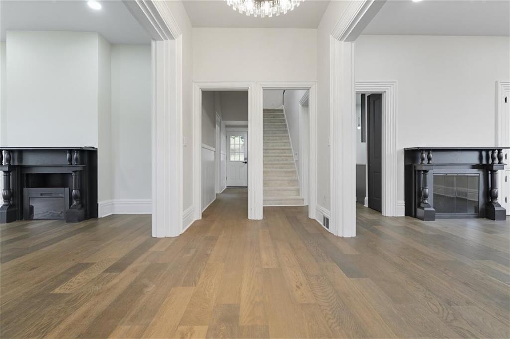 205 Spring Street Oakdale, PA 15071 - Photo 3 of 50 a view of an empty room with a fireplace