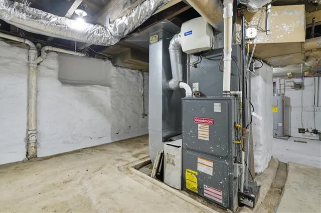 a view of water heater room