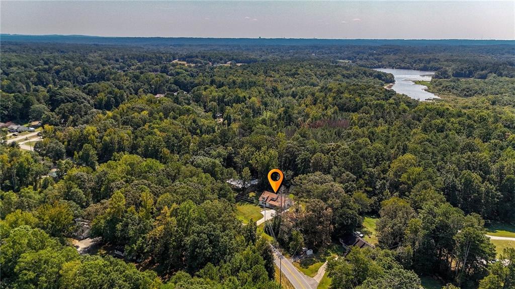 2794 Cleburne Parkway Powder Springs, GA 30127 - Photo 41 of 49 an aerial view of a house with a yard