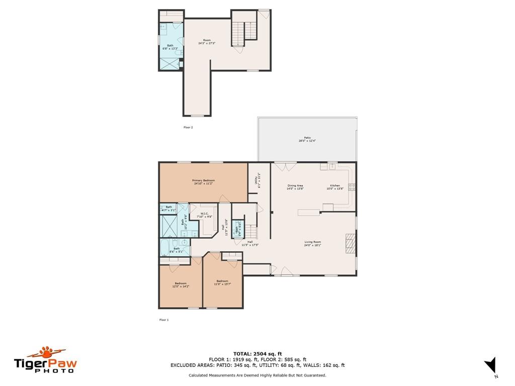 2794 Cleburne Parkway Powder Springs, GA 30127 - Photo 49 of 49 a picture of a floor plan