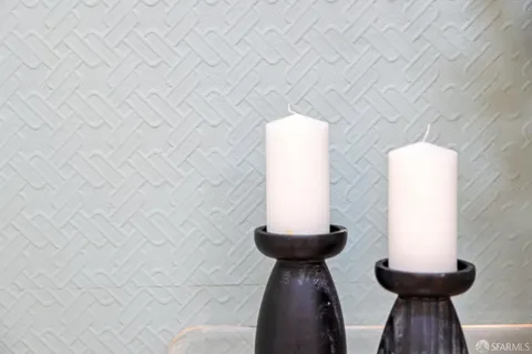 a close up of a wall