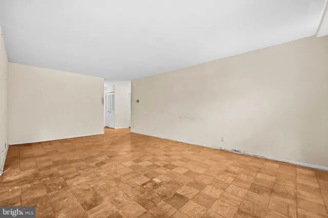 a view of empty room