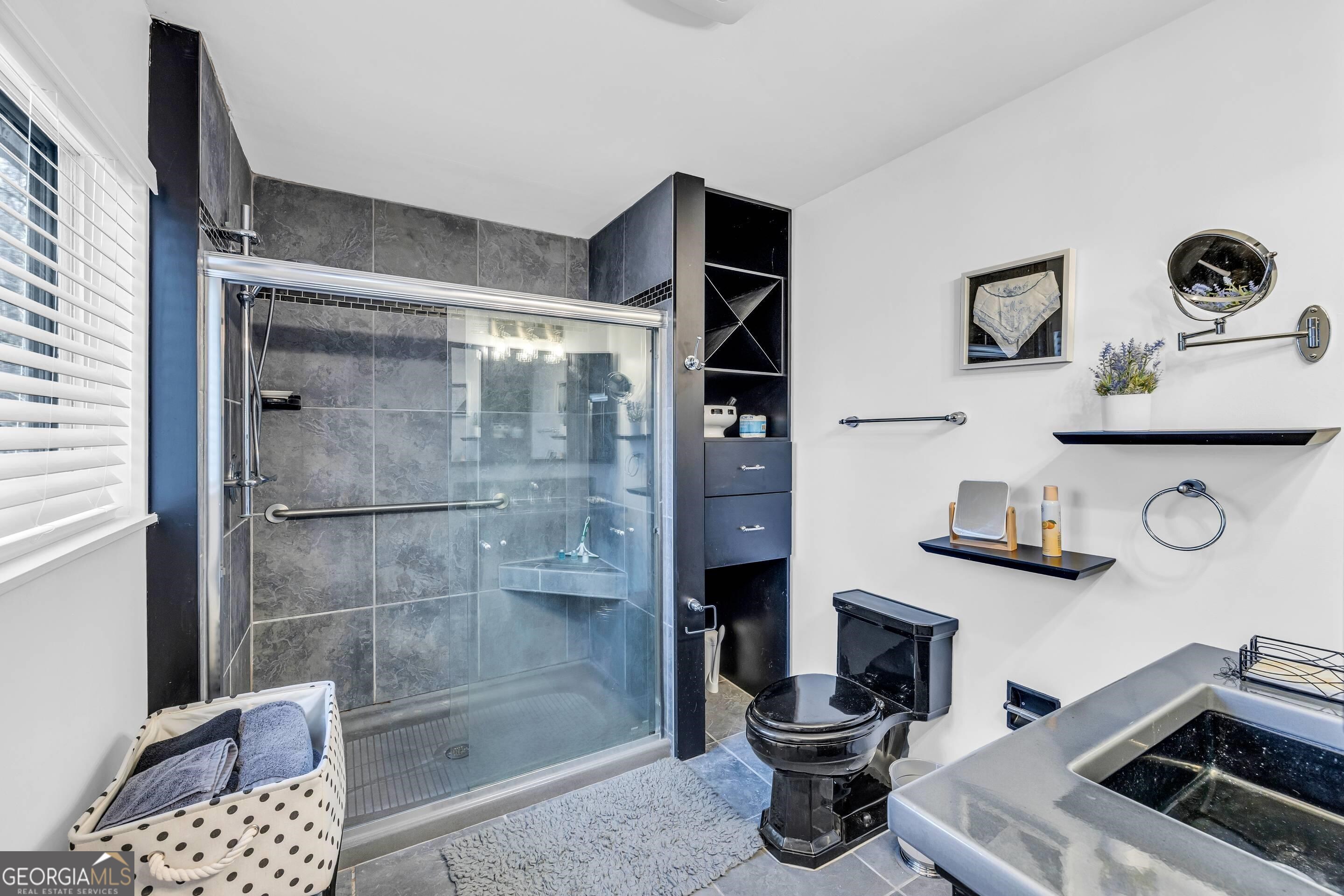 153 Coleman Heights Lane Rabun Gap, GA 30568 - Photo 38 of 57 a bathroom with a shower