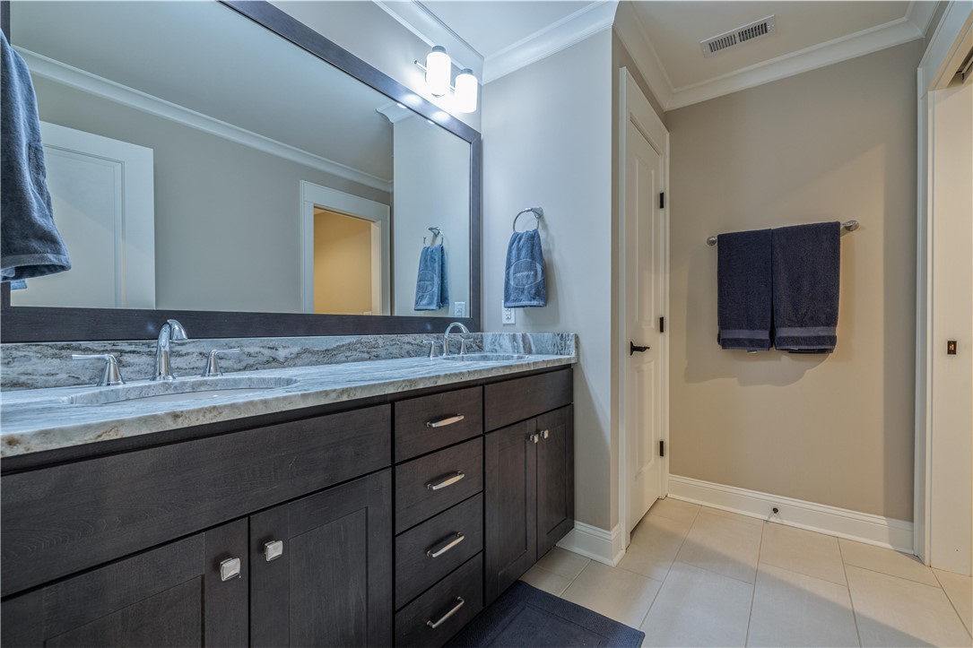 301 Stonebridge Drive Clemson, SC 29631 - Photo 31 of 47 This bathroom features dual sinks with ample counter space and convenient storage.