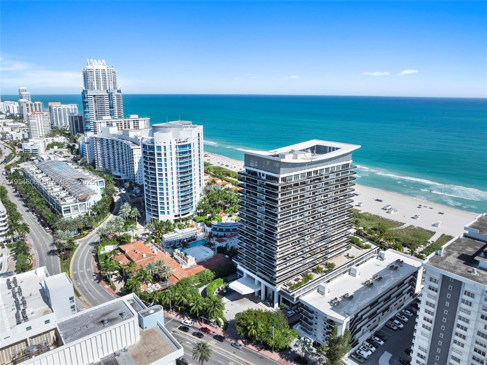 5875 Collins Avenue, Unit PH7 Miami Beach, FL 33140 - Photo 42 of 49 a view of a city with tall buildings