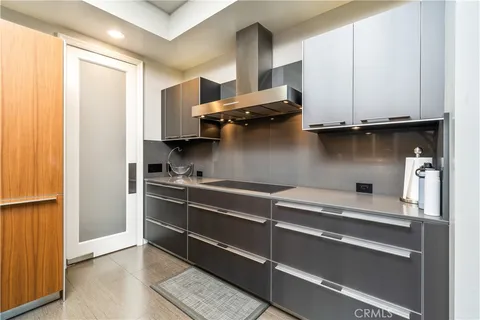 a bathroom with a bathtub and a sink