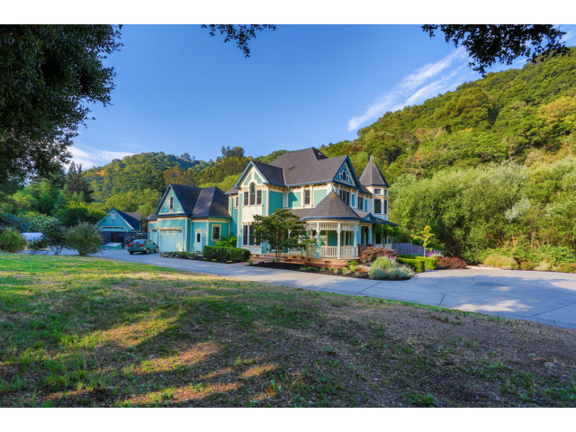 29551 Palomares Road Castro Valley, CA 94552 - Photo 5 of 25 a view of a big house with a big yard and large trees