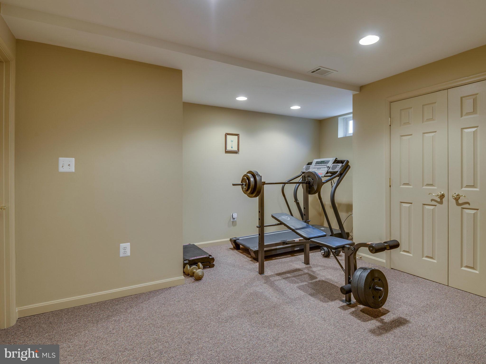 22570 Forest Manor Drive Ashburn, VA 20148 - Photo 26 of 30 a view of a room with gym equipment