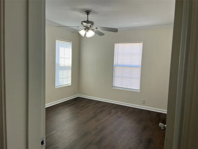 a house view with a outdoor space
