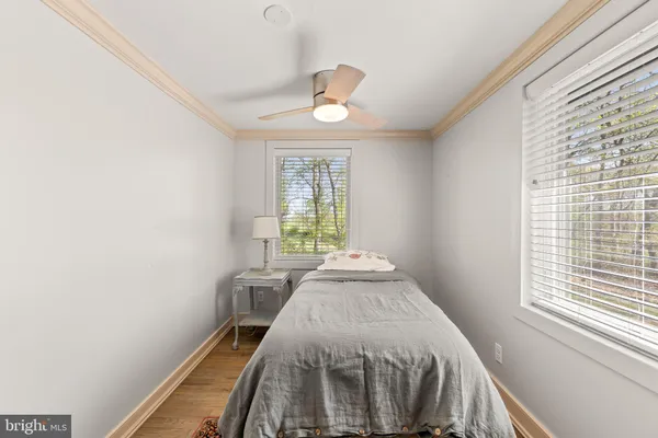 a view of a livingroom with a window