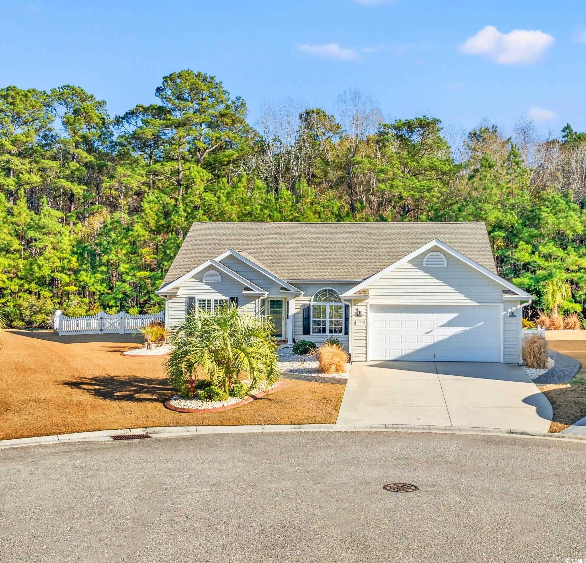712 Potters Alley Murrells Inlet, SC 29576 - Photo 1 of 32 View of front facade featuring a garage