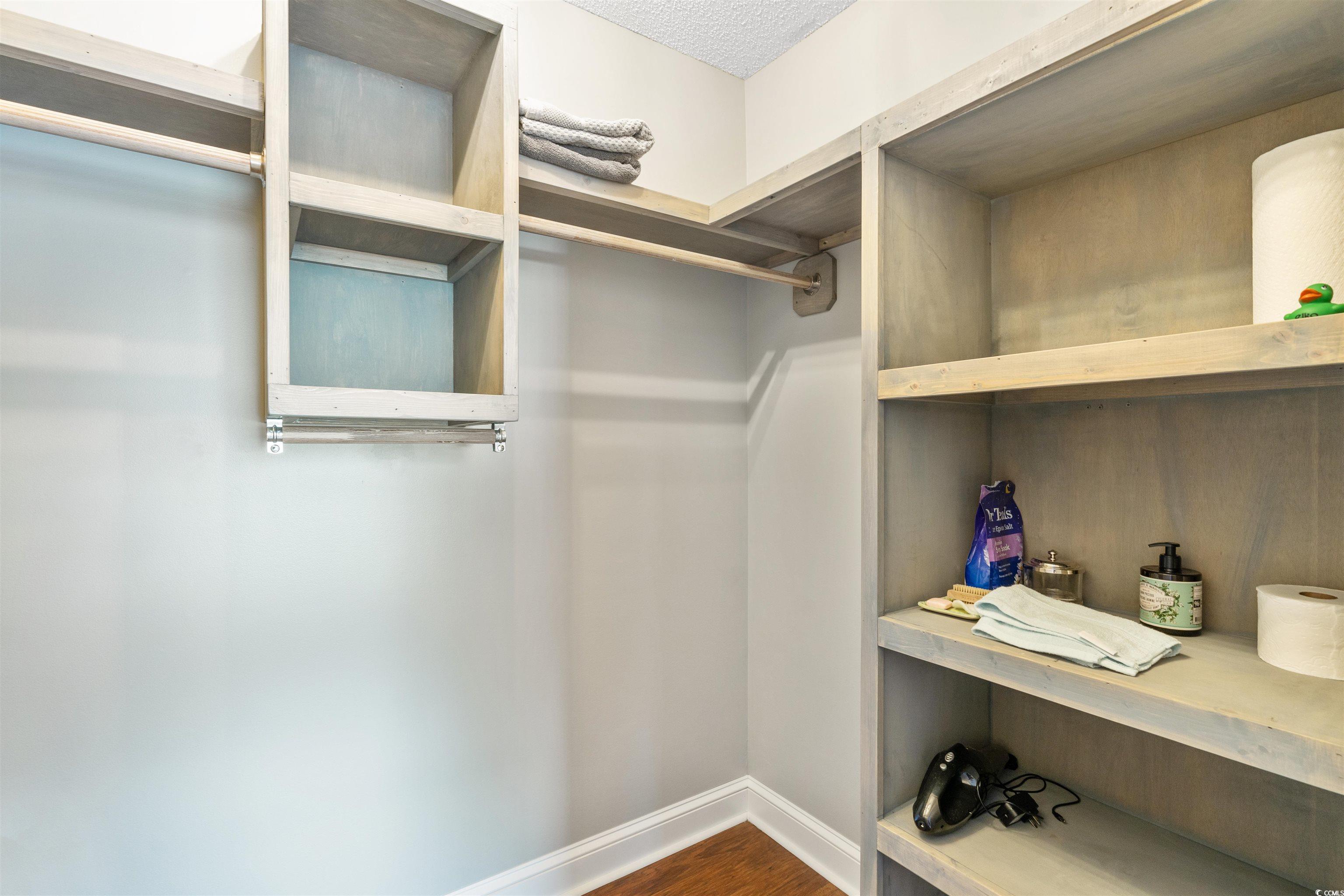 712 Potters Alley Murrells Inlet, SC 29576 - Photo 16 of 32 Walk in closet featuring dark hardwood / wood-styl