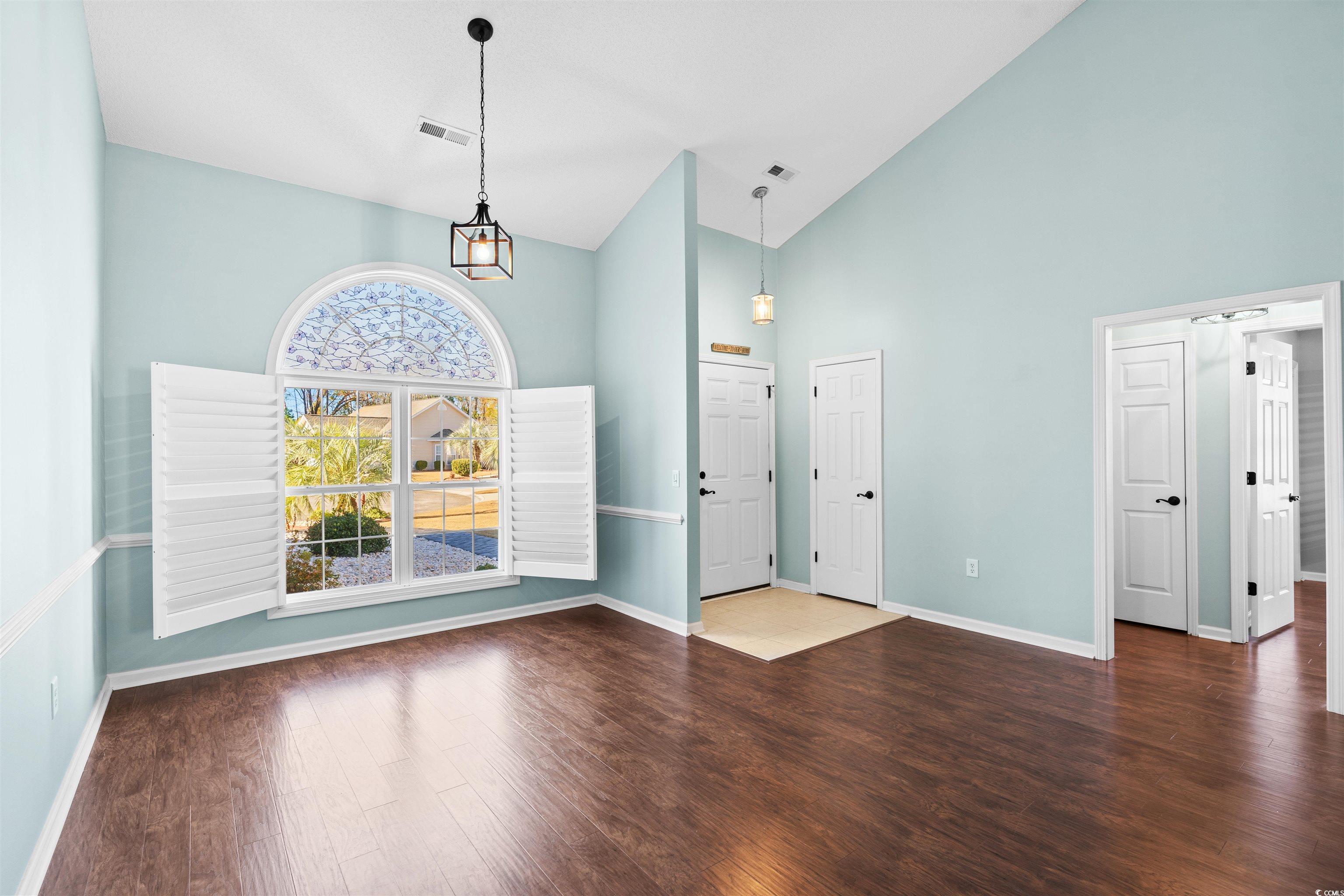 712 Potters Alley Murrells Inlet, SC 29576 - Photo 2 of 32 Entryway with hardwood / wood-style flooring and h