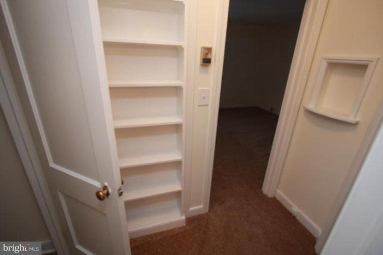 12414 Flack Street Silver Spring, MD 20906 - Photo 14 of 16 a view of walk in closet with empty racks