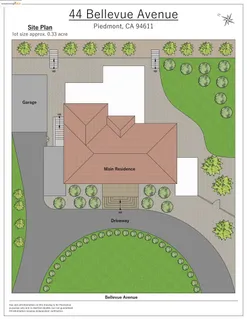 $4,495,000 | 44 Bellevue Avenue, Piedmont, CA 94611