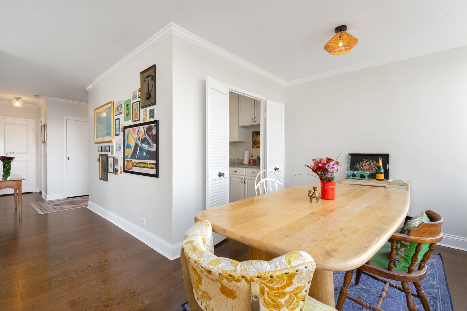 3900 North Lake Shore Drive, Unit 18F Chicago, IL 60613 - Photo 7 of 22 a bed sitting in a bedroom next to a window