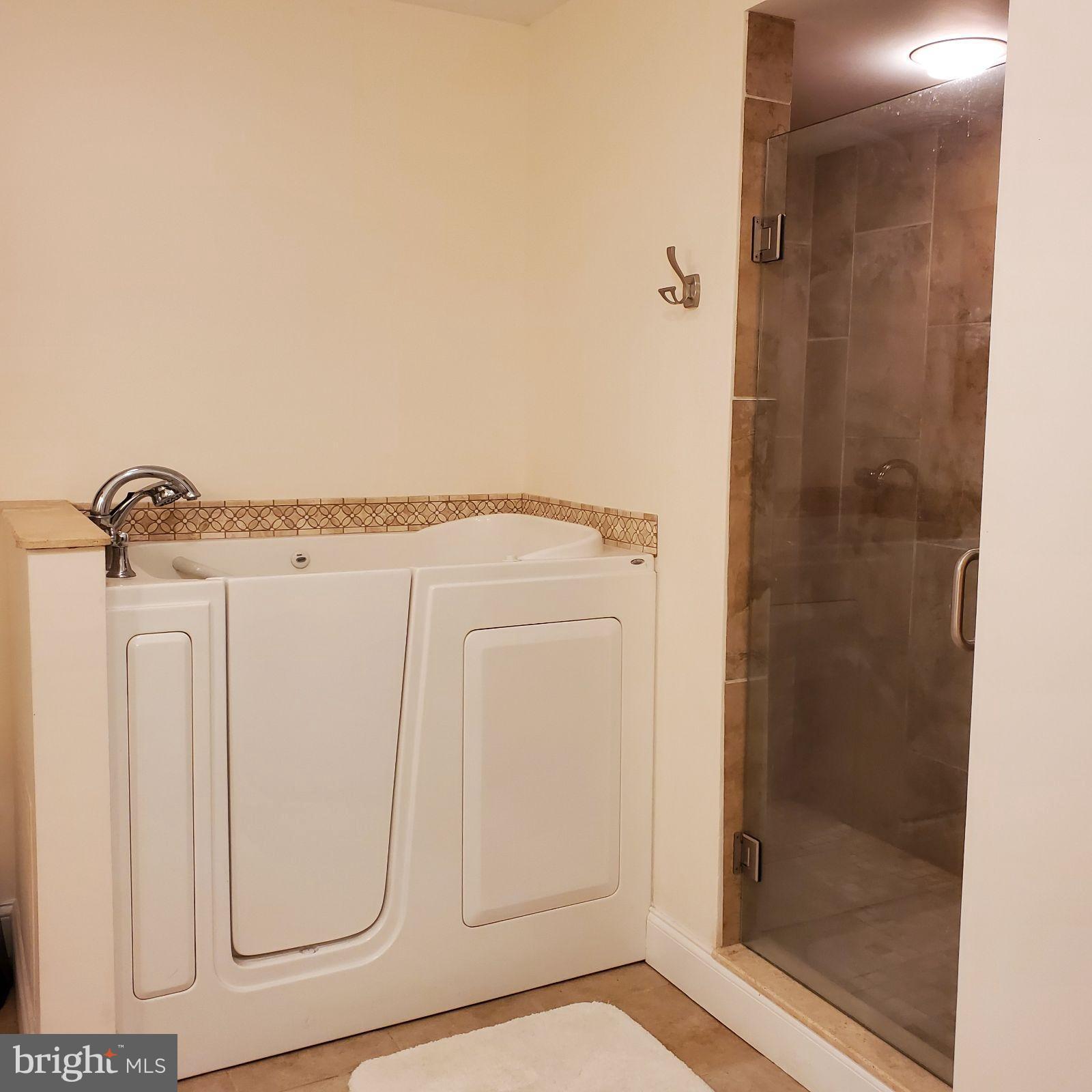 14 Taft Court Hainesport, NJ 08036 - Photo 37 of 47 Downstairs bath with walk in tub and shower