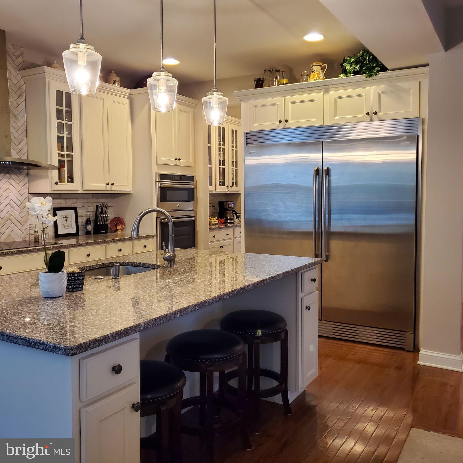 14 Taft Court Hainesport, NJ 08036 - Photo 10 of 47 kitchen with granite counters and full appliances