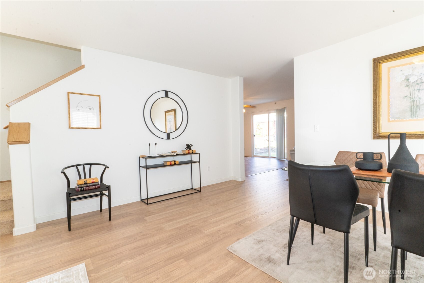 2322 Southeast 2nd Court Renton, WA 98056 - Photo 3 of 27 a living room with furniture a dining table with wooden floor