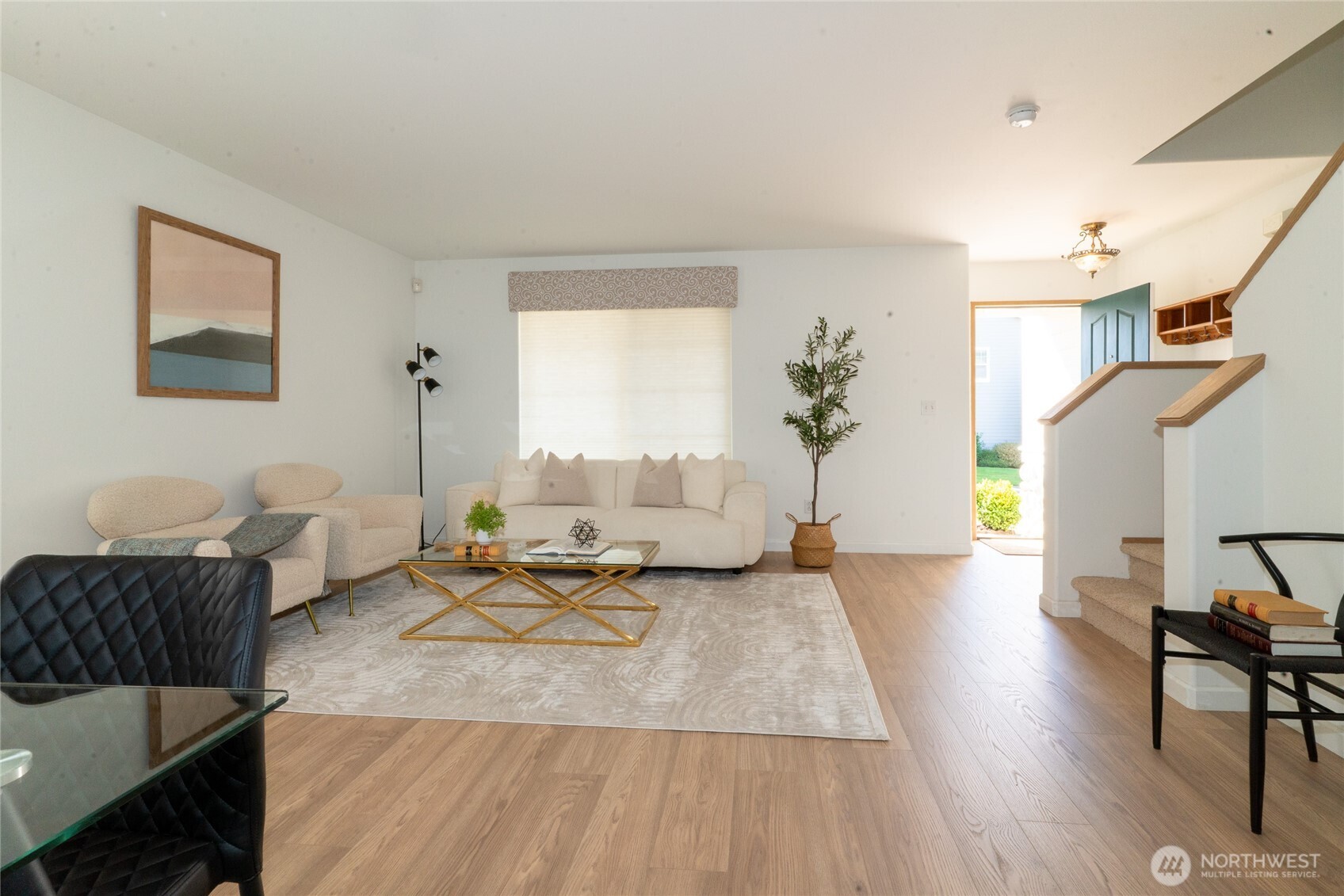 2322 Southeast 2nd Court Renton, WA 98056 - Photo 4 of 27 a living room with furniture and wooden floor