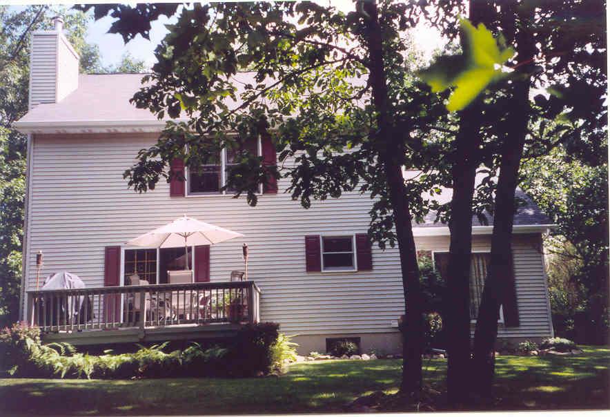 Rear View with Deck
