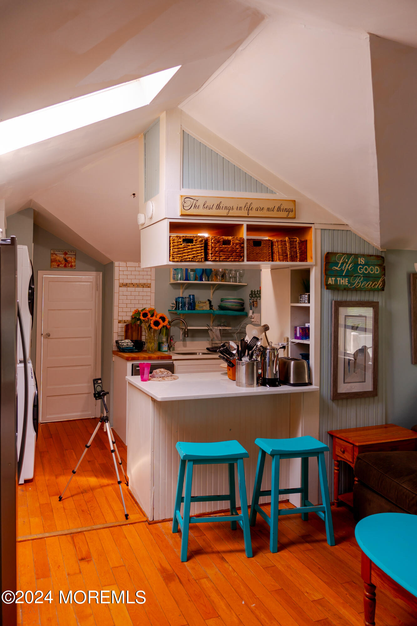 18 Valentine Street, Unit REAR Monmouth Beach, NJ 07750 - Photo 4 of 13 a view of a room with gym equipment