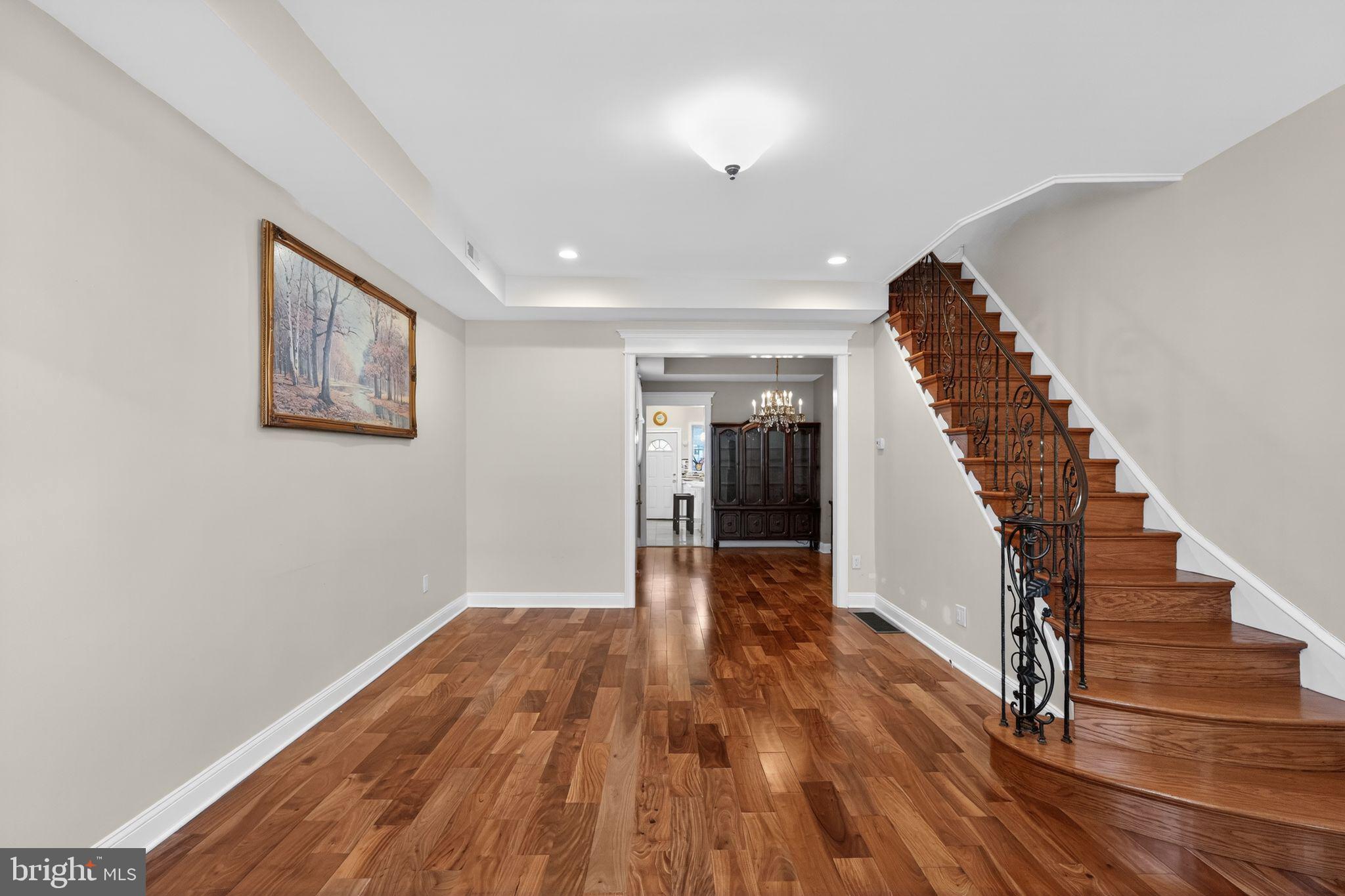 2515 South 16th Street Philadelphia, PA 19145 - Photo 5 of 29 a view of entryway with wooden floor
