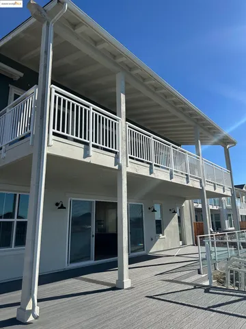 a view of a house with a staircase